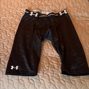Men’s Long UA compression shorts